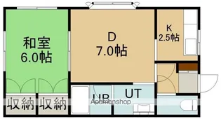 フォーレストやまと【1階】の間取り